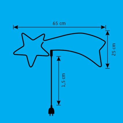 Decorazione natalizia LED per esterni LED/10W/230V IP44