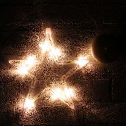 Decorazione per finestra 8xLED/3xAA