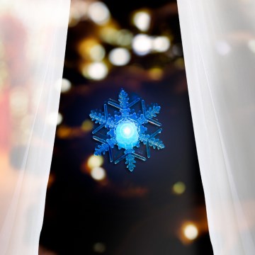 Decorazione per finestra a LED/2xCR2032