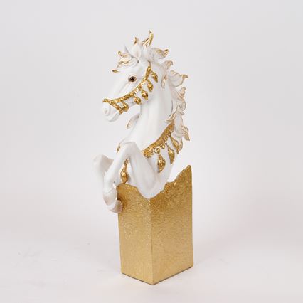 Decorazioneda tavolo 22x40 cm cavallo