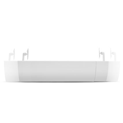 Déflecteur d'air universel réglable pour climatiseurs 57–105 cm, blanc
