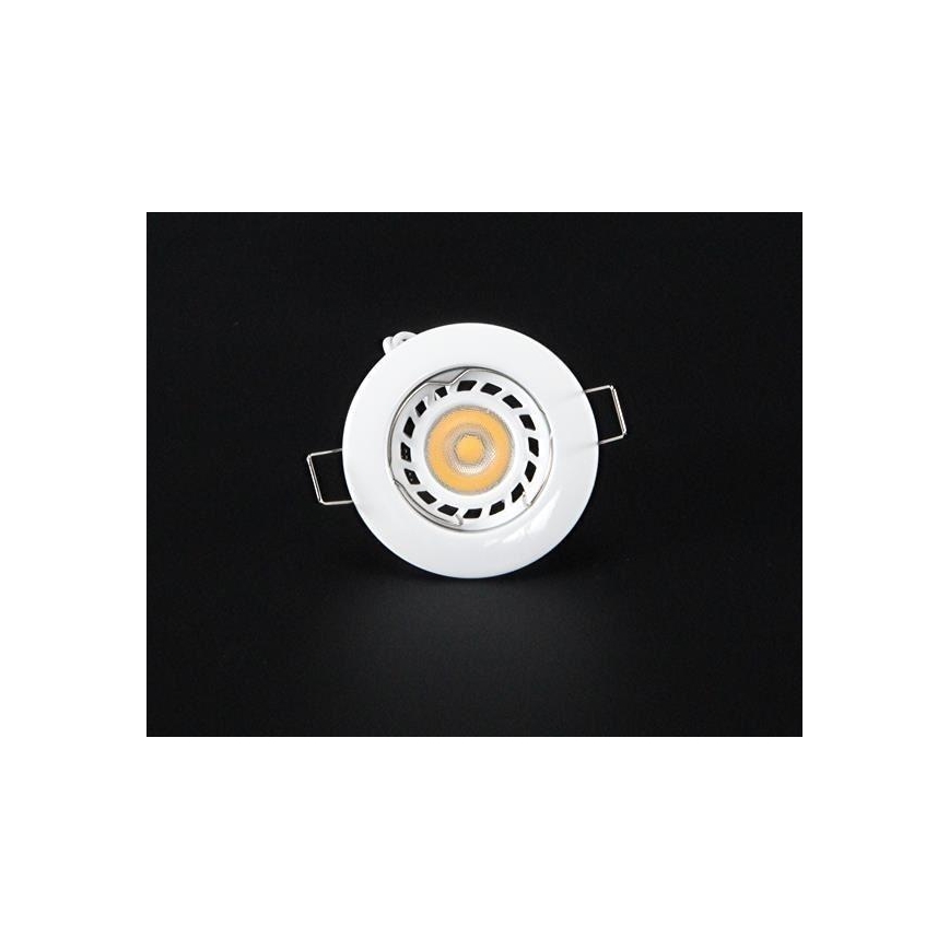 Deko-Light 120017 - Lampada da incasso RUND 1xGU5,3-MR16/35W/12V bianco