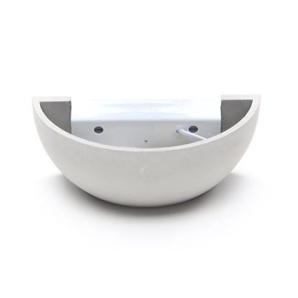 Deko-Light 341179 - Applique NETITO 1xE14/25W/230V calcestruzzo