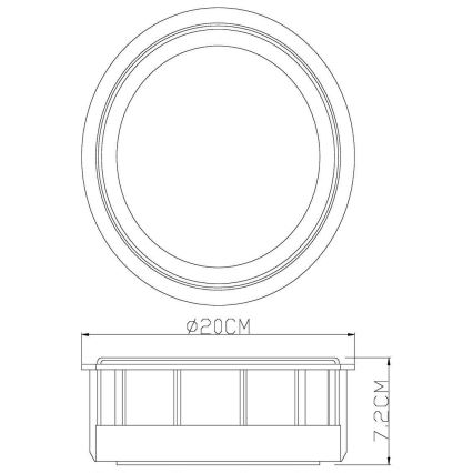 Deko-Light 731058 - Applique a LED da esterno MEISSA LED/6,8W/230V IP44 antracite