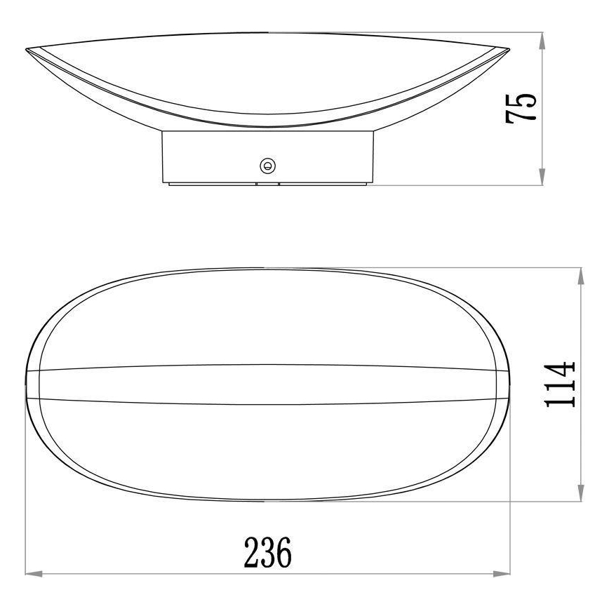 Deko-Light 731078 - Applique a LED da esterno AVIOR LED/12,7W/230V IP54 antracite
