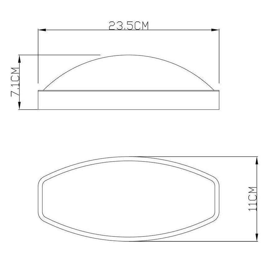 Deko-Light 731092 - LED-Wandleuchte für den Außenbereich ERIDANI LED/13W/230V IP44 anthrazit