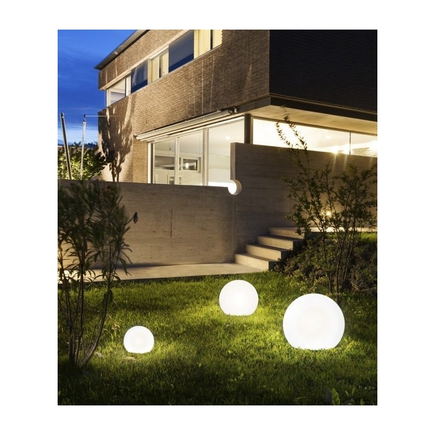 Dekorative Außenleuchte GARDEN BALL 1xE27/40W/230V IP65 d. 25 cm