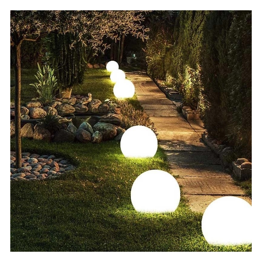 Dekorative Außenleuchte GARDEN BALL 1xE27/40W/230V IP65 d. 25 cm