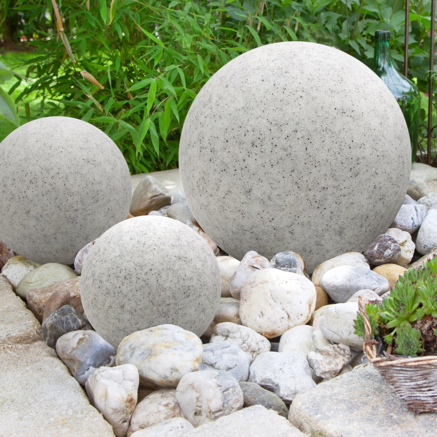 Dekorative Außenleuchte GARDEN BALL 1xE27/40W/230V IP65 d. 28 cm