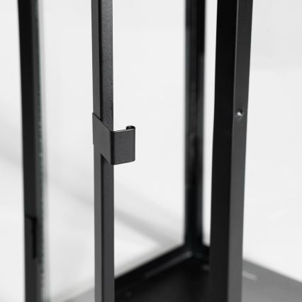 Dekorative Laterne 49 cm schwarz