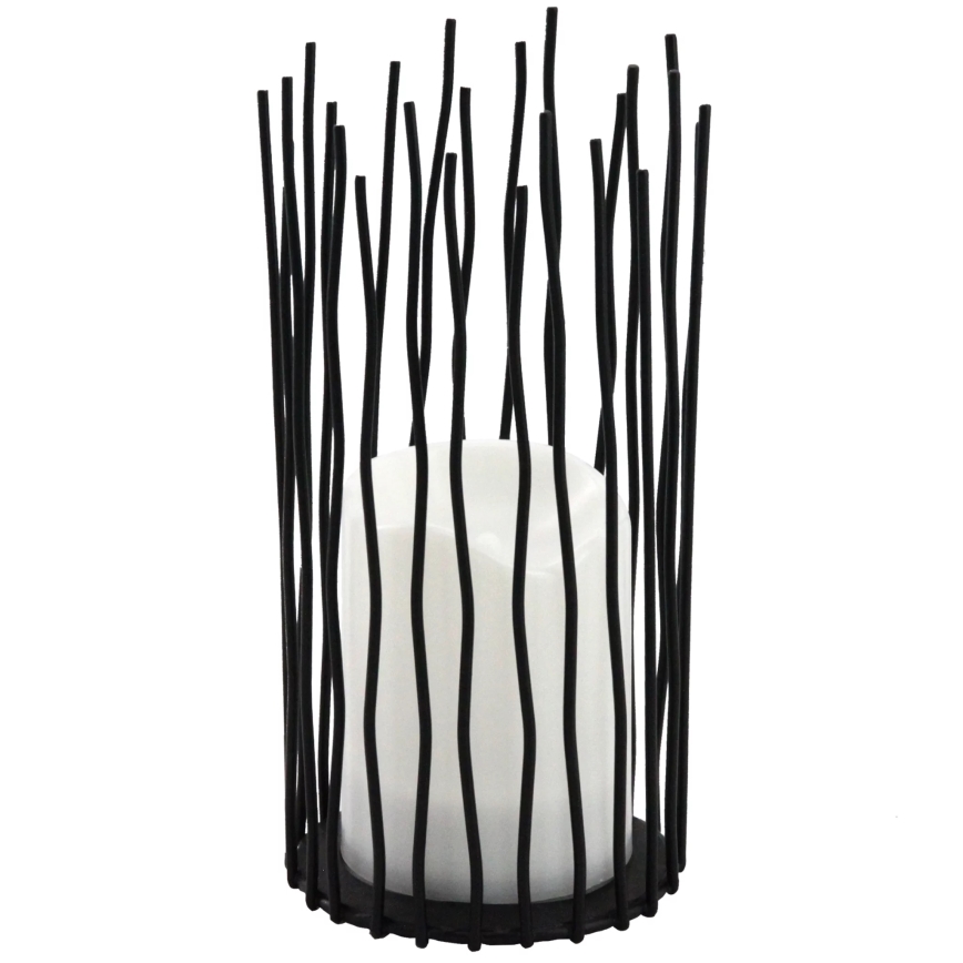 Dekorative LED-Außenleuchte NYBORG LED/2xAA 22 cm IP44 warmweiβ