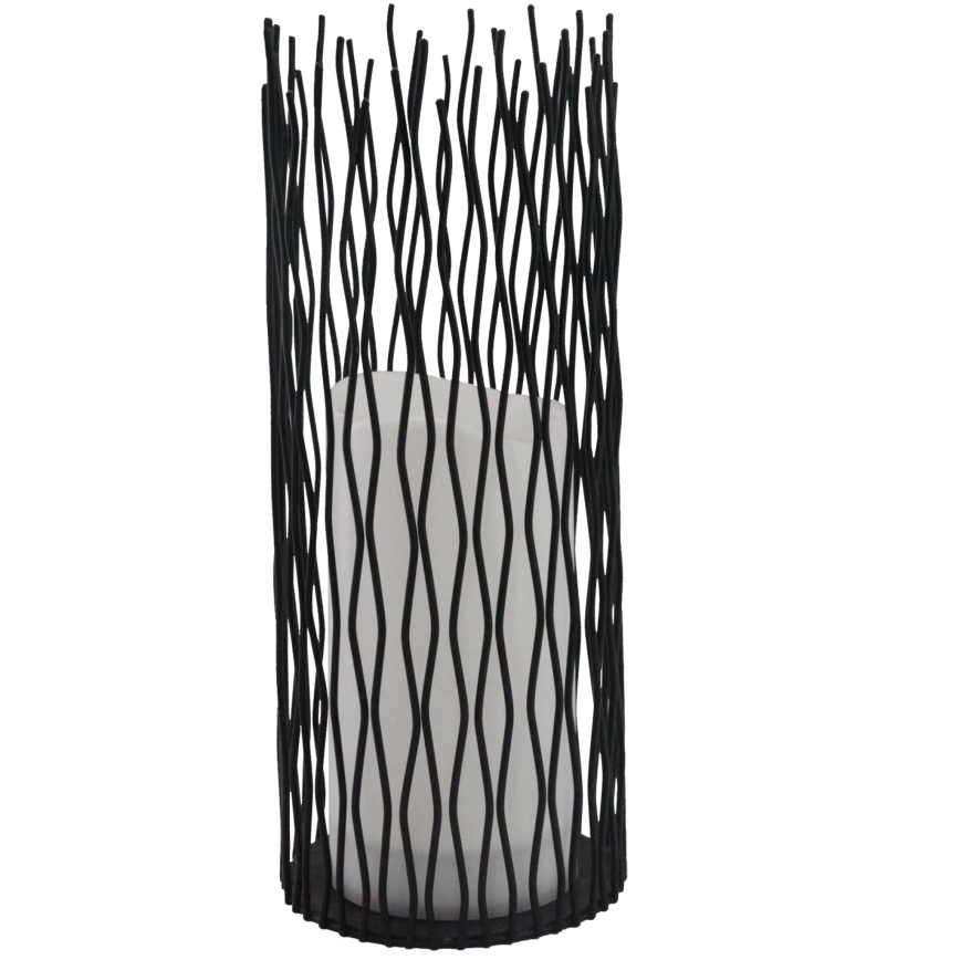 Dekorative LED-Außenleuchte NYBORG LED/2xAA 35 cm IP44 warmweiβ