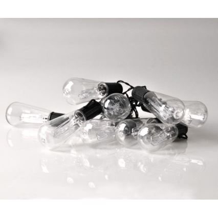 Dekorative LED-Lichterkette EDISON 2,65 m 10xLED/2xAA