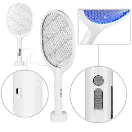 Désinsectiseur électrique LED 2en1 800 mAh/5V