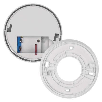 Détecteur de fumée alimenté par 1 pile 9 V