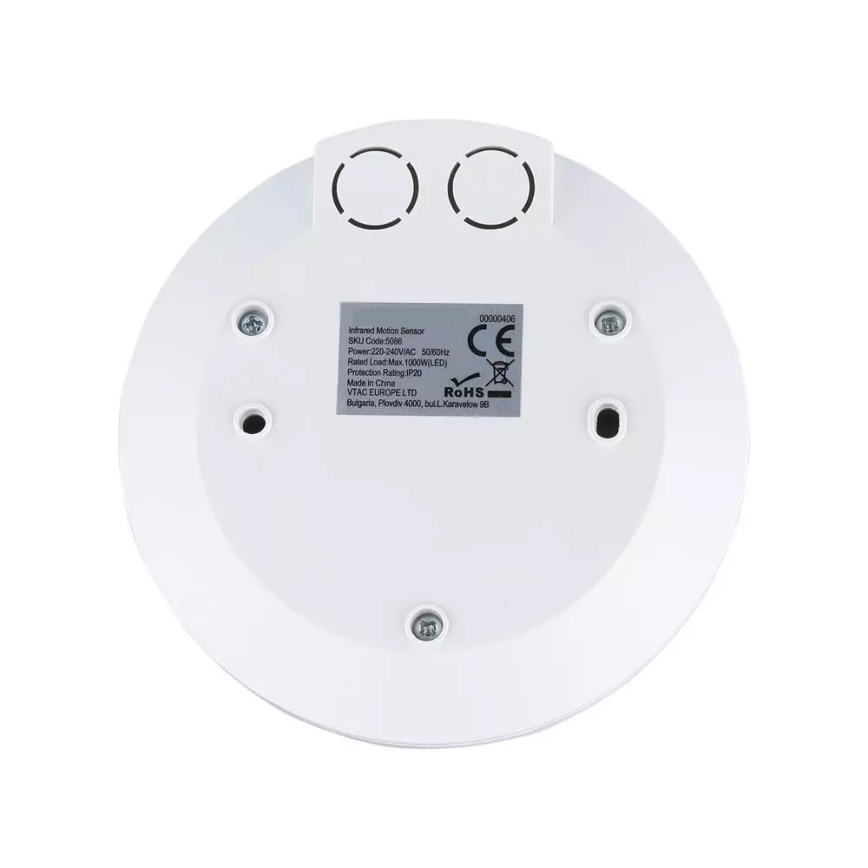 Détecteur de mouvement 230V