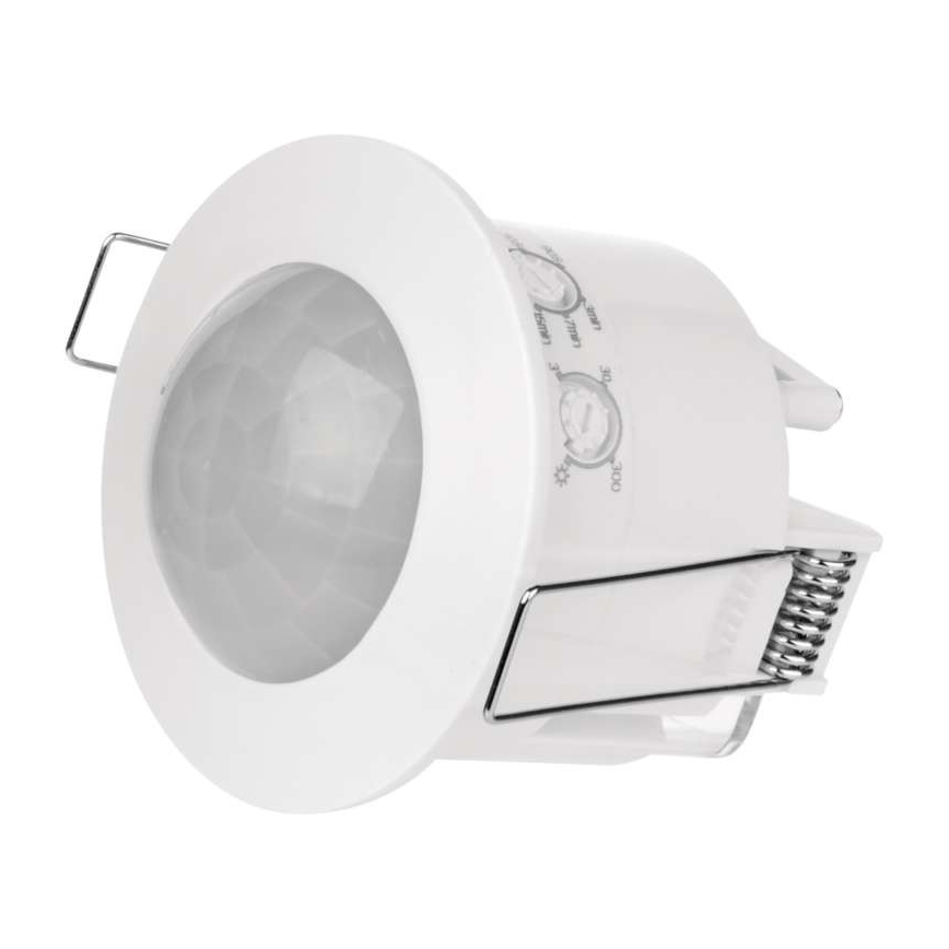 Détecteur de mouvement à encastrer PIR B 360° 1200W/230V blanc