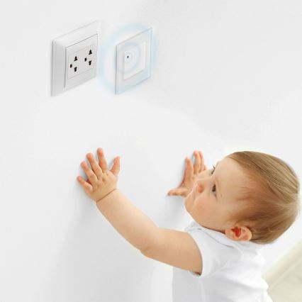 Détecteur de mouvement à micro-ondes 180° 300W/230V blanc