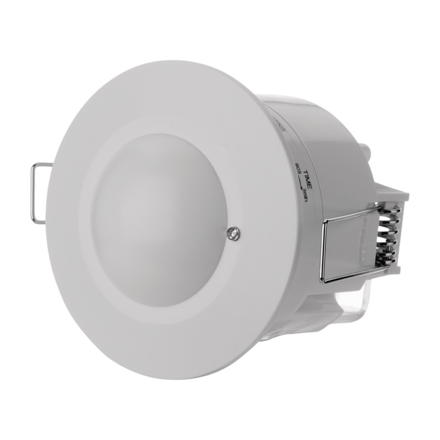 Détecteur de mouvement à micro-ondes à encastrer MW B 360° 1200W/230V blanc