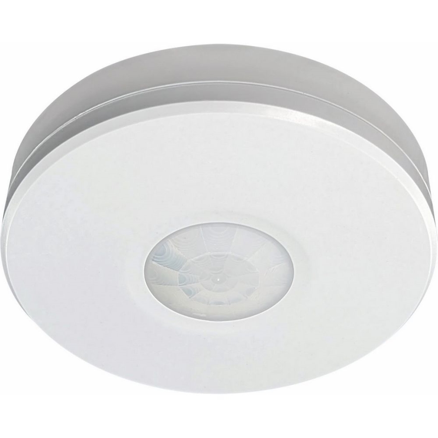 Détecteur de mouvement d'extérieur 360x120° blanc IP65