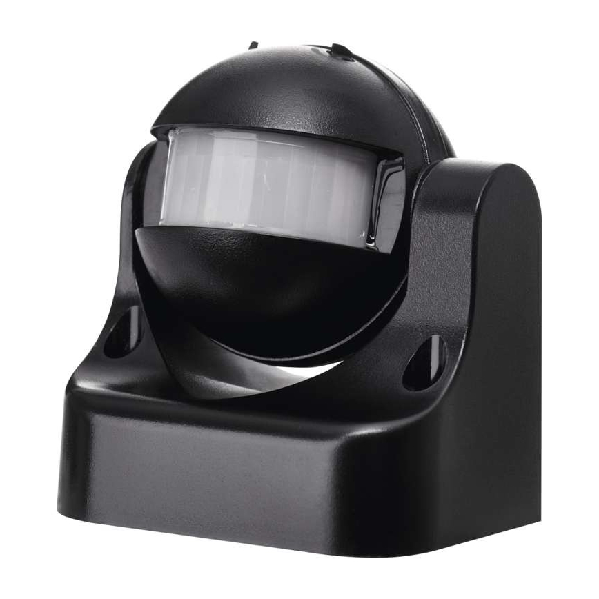 Détecteur de mouvement d'extérieur PIR B 180° 1200W/230V IP44 noir