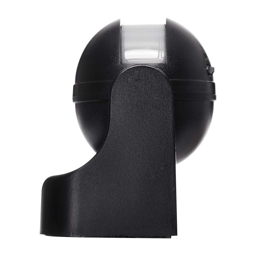 Détecteur de mouvement d'extérieur PIR B 180° 1200W/230V IP44 noir