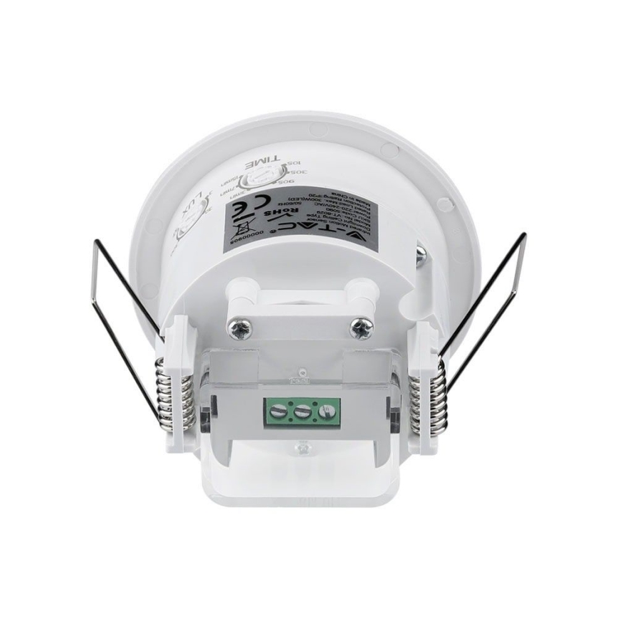 Détecteur de mouvement encastrable PIR 360° 300W/230V blanc