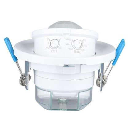 Détecteur de mouvement encastré PIR 360° 400W/230V blanc