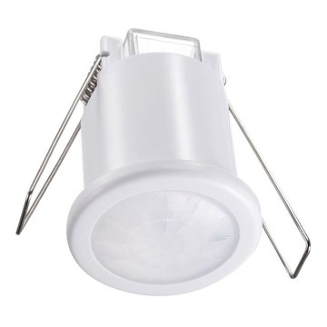 Détecteur de mouvement encastré PIR 360° 400W/230V blanc