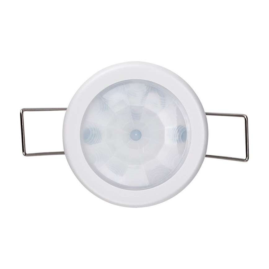 Détecteur de mouvement encastré PIR 360° 400W/230V blanc