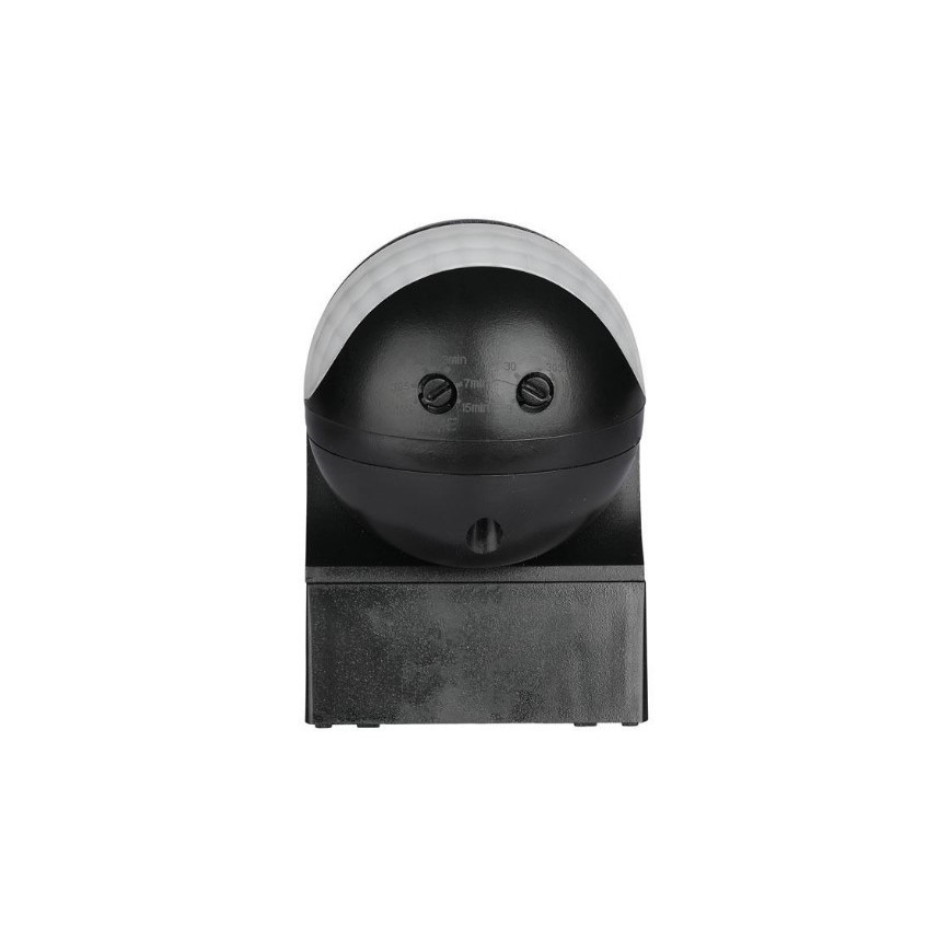 Détecteur de  mouvement extérieur 230V IP44 noir