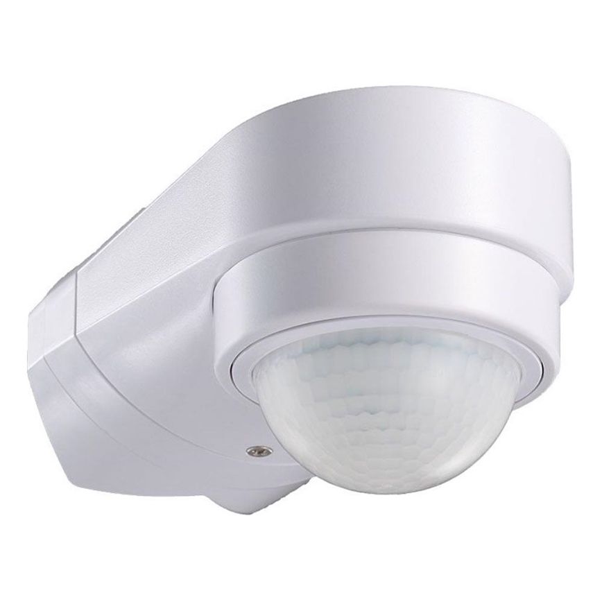 Détecteur de mouvement extérieur infrarouge 240° 600W/230V IP65 blanc