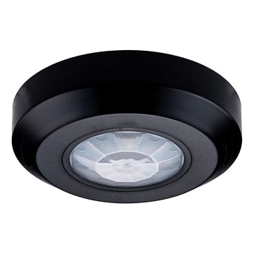 Détecteur de mouvement infrarouge 360° 200W/230V noir