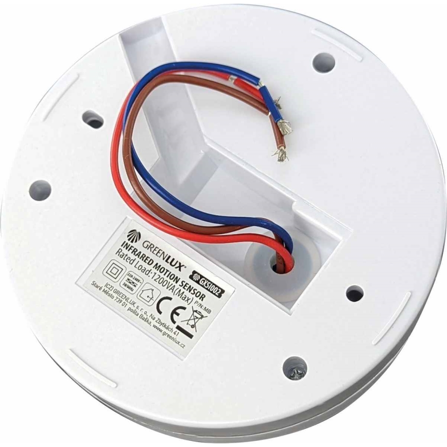 Détecteur de mouvement PIR 1200W/230V