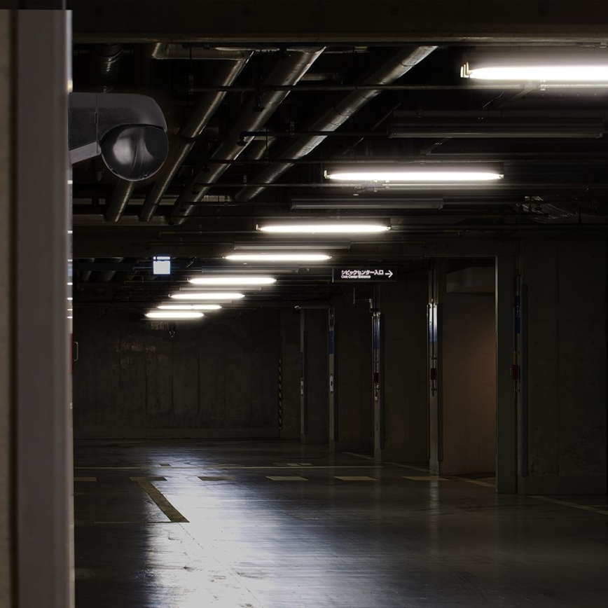 Détecteur de mouvement PIR 180° 400W/230V IP44 noir
