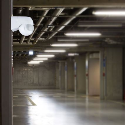 Détecteur de mouvement PIR 180° 800W/230V IP44 blanc