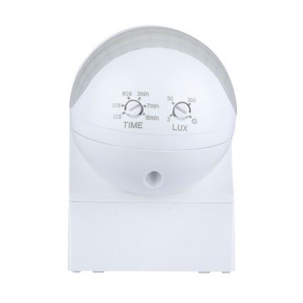 Détecteur de mouvement PIR 180° 800W/230V IP44 blanc
