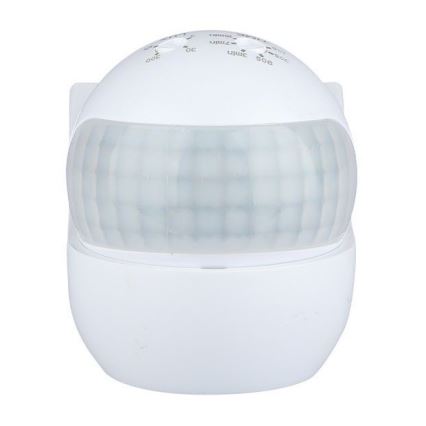 Détecteur de mouvement PIR 180° 800W/230V IP44 blanc