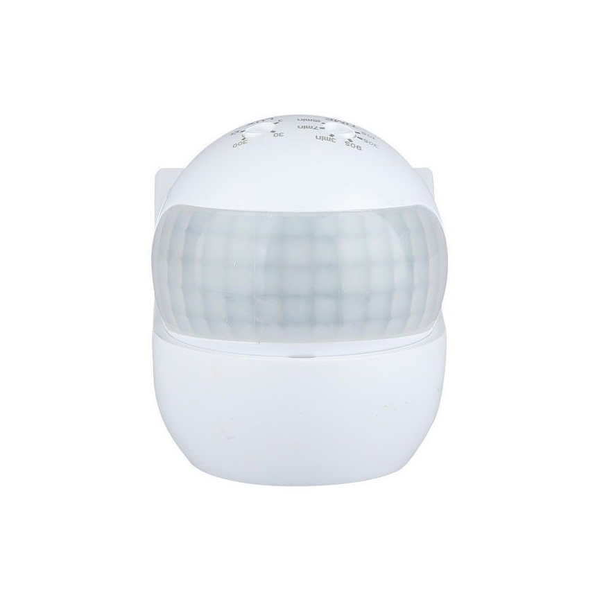 Détecteur de mouvement PIR 180° 800W/230V IP44 blanc