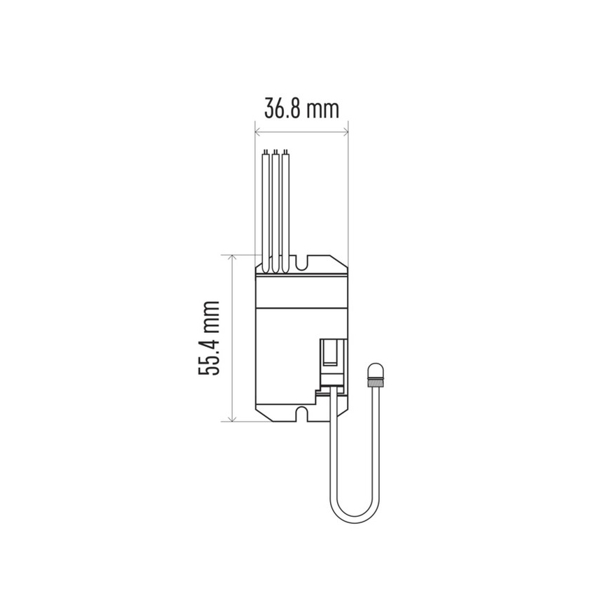 Détecteur de mouvements infra-rouge PIR B 800W/230V