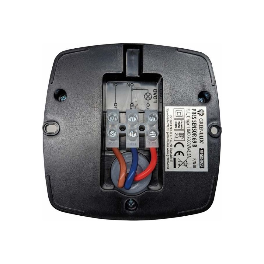 Détecteur de présence PRES SENSOR 2000W noir