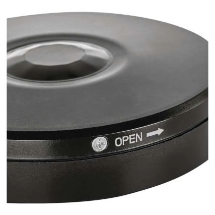 Détecteur PIR extérieur de mouvement et crépusculaire 2000W/230V IP65 noir