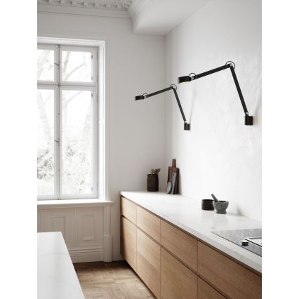 DFTP by Nordlux - Dimmbare LED-Tischleuchte mit Touch-Funktion 3v1 NOBU LED/9W/230V schwarz