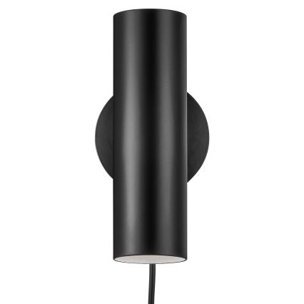 DFTP by Nordlux - Faretto da parete MIB 1xGU10/8W/230V nero