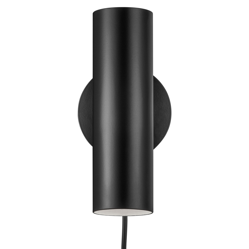 DFTP by Nordlux - Faretto da parete MIB 1xGU10/8W/230V nero