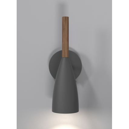 DFTP by Nordlux - Faretto da parete PURE 1xGU10/8W/230V grigio