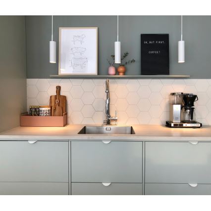 DFTP by Nordlux - Lampadario a sospensione con filo MIB 1xGU10/8W/230V bianco