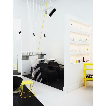 DFTP by Nordlux - Lampadario a sospensione con filo MIB 1xGU10/8W/230V nero