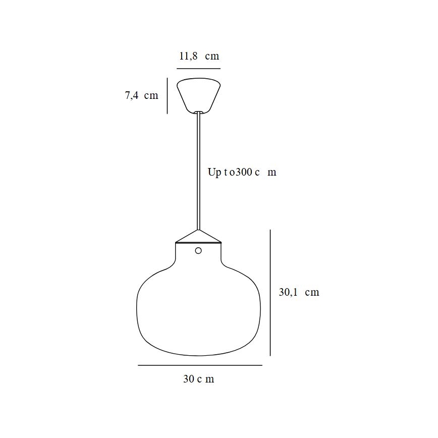 DFTP by Nordlux - Lampadario a sospensione con filo RAITO 1xE27/25W/230V