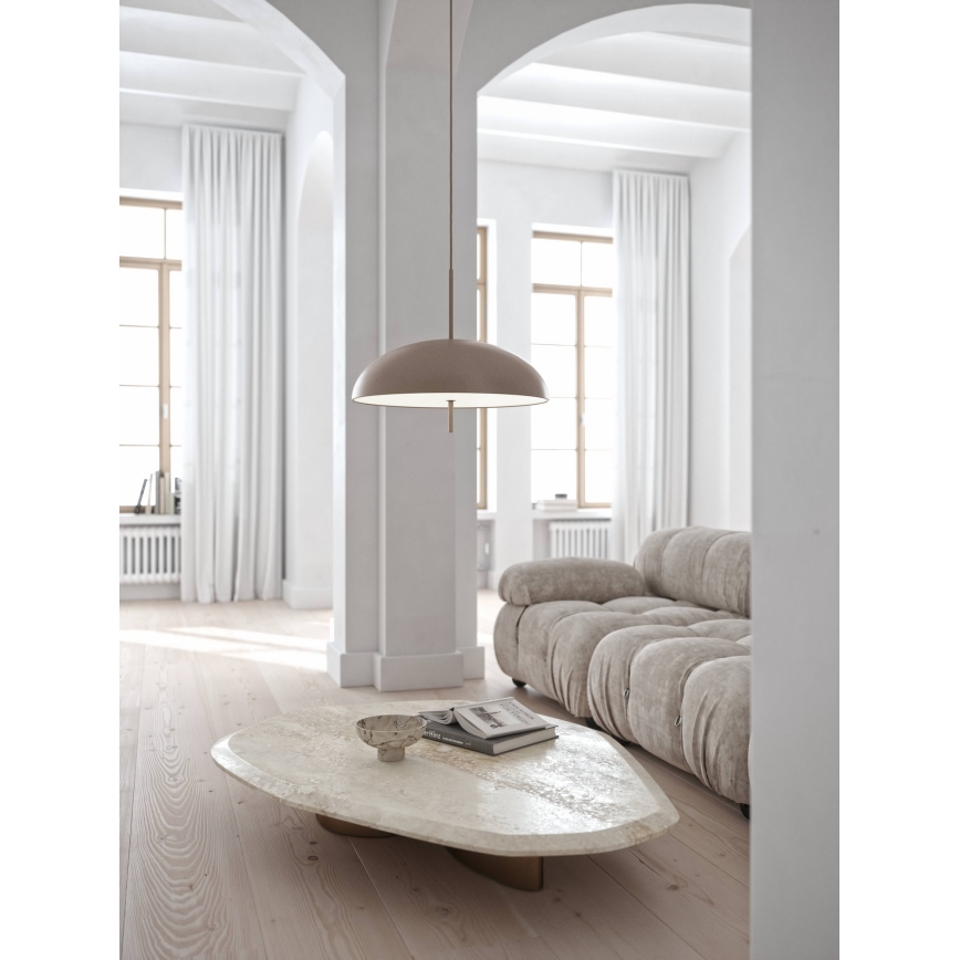 DFTP by Nordlux - Lampadario a sospensione con filo VERSALE 2xE27/15W/230V marrone